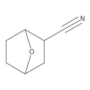 (1S,2R,4R)-7-oxabicyclo[2.2.1]heptane-2-carbonitrile结构式