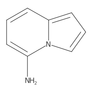 Indolizin-5-amine结构式