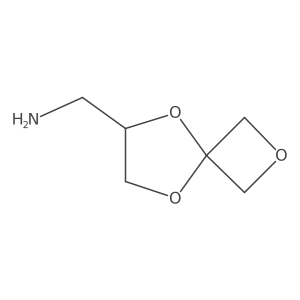 {2,5,8-Trioxaspiro[3.4]octan-6-yl}methanamine Structure