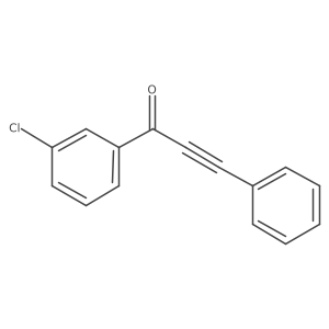 1-(3-Chlorophenyl)-3-phenylprop-2-yn-1-one结构式