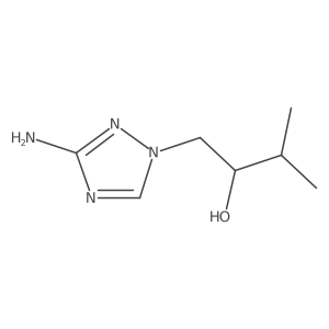 1-(3-amino-1H-1,2,4-triazol-1-yl)-3-methylbutan-2-ol Structure