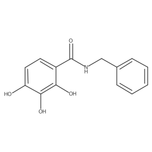 N-benzyl-2,3,4-trihydroxybenzamide结构式