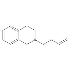 2-(But-3-en-1-yl)-1,2,3,4-tetrahydroisoquinoline结构式