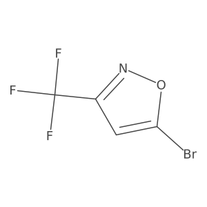 5-Bromo-3-(trifluoromethyl)isoxazole Structure