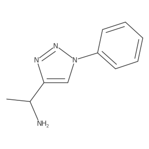 (1r)-1-(1-Phenyl-1h-1,2,3-triazol-4-yl)ethan-1-amine Structure