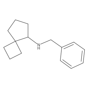 N-benzylspiro[3.4]octan-5-amine结构式