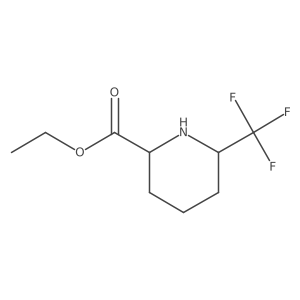 Ethyl 6-(trifluoromethyl)piperidine-2-carboxylate Structure