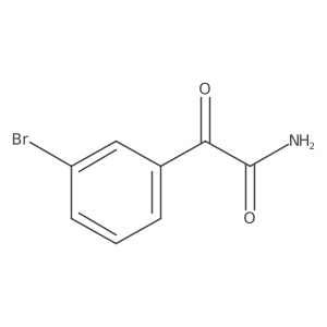 2-(3-Bromophenyl)-2-oxoacetamide结构式