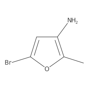 5-Bromo-2-methylfuran-3-amine结构式