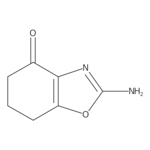 2-Amino-4,5,6,7-tetrahydro-1,3-benzoxazol-4-one Structure