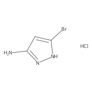 5-Bromo-1H-pyrazol-3-amine hydrochloride Structure
