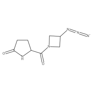 5-(3-Azidoazetidine-1-carbonyl)pyrrolidin-2-one Structure