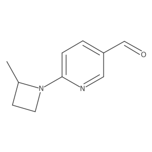 6-(2-Methylazetidin-1-yl)pyridine-3-carbaldehyde Structure