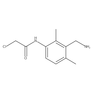N-[3-(aminomethyl)-2,4-dimethylphenyl]-2-chloroacetamide结构式