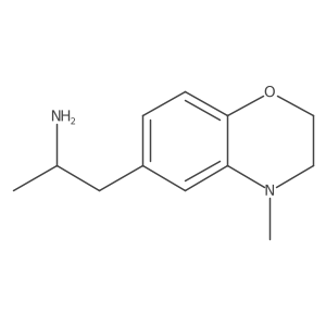 (2R)-1-(4-methyl-3,4-dihydro-2H-1,4-benzoxazin-6-yl)propan-2-amine Structure