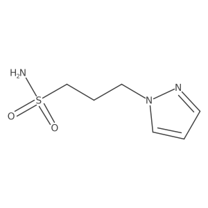 3-(1H-Pyrazol-1-yl)propane-1-sulfonamide Structure