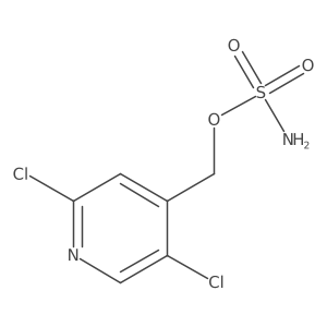(2,5-Dichloropyridin-4-yl)methyl sulfamate Structure