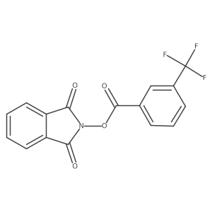 2-{[3-(trifluoromethyl)benzoyl]oxy}-1H-isoindole-1,3(2H)-dione Structure