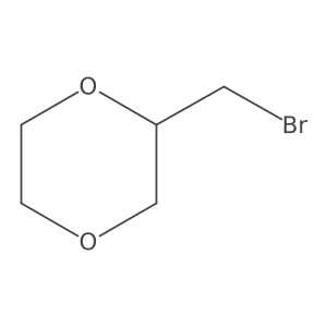 (R)-2-(Bromomethyl)-1,4-dioxane结构式