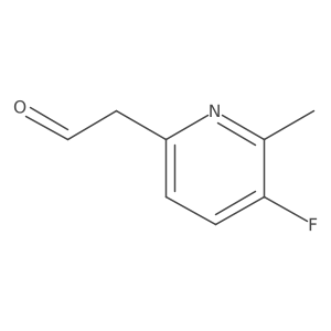 2-(5-Fluoro-6-methylpyridin-2-yl)acetaldehyde Structure