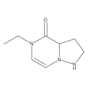 5-Ethyl-1,2,3,3a-tetrahydropyrazolo[1,5-a]pyrazin-4-one Structure