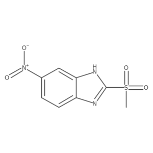 2-Methanesulfonyl-6-nitro-1H-1,3-benzodiazole结构式