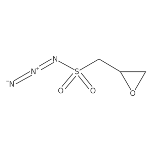 2,3-Epoxypropane-1-sulfonylazide Structure