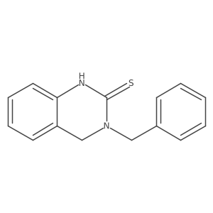 3-Benzyl-1,4-dihydroquinazoline-2-thione Structure