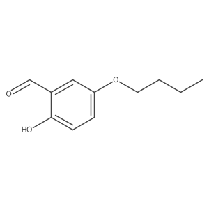5-Butoxy-2-hydroxybenzaldehyde Structure