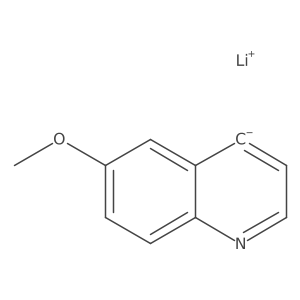 6-Methoxy-4-quinolyllithium结构式