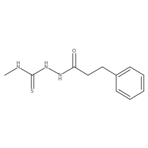 N-methyl-2-(3-phenylpropanoyl)hydrazinecarbothioamide Structure
