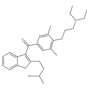 Amiodarone metabolite M11-2结构式
