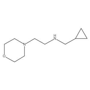 (Cyclopropylmethyl)[2-(morpholin-4-yl)ethyl]amine结构式