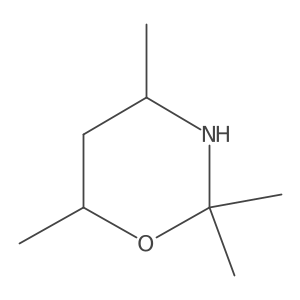 2,2,4,6-Tetramethyl-1,3-oxazinane Structure