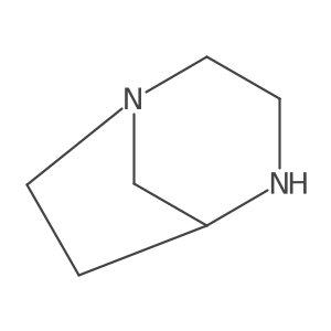 (5R)-1,4-Diaza-bicyclo[3.2.1]octane Structure