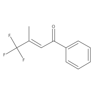 2-Buten-1-one, 4,4,4-trifluoro-3-methyl-1-phenyl- Structure