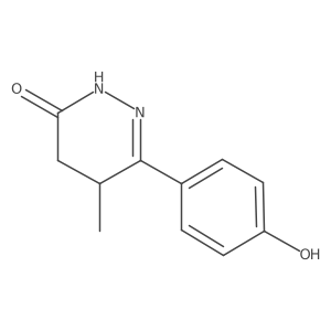 6-(4-hydroxyphenyl)-5-methyl-4,5-dihydro-3(2H)-pyridazinone结构式