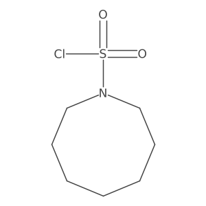 Azocane-1-sulfonyl chloride结构式