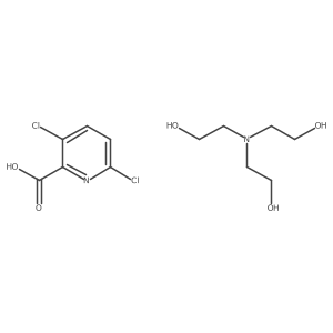 Clopyralid triethanolamine Structure