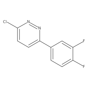 3-Chloro-6-(3,4-difluorophenyl)pyridazine Structure
