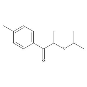 1-(4-Methylphenyl)-2-(propan-2-ylsulfanyl)propan-1-one Structure
