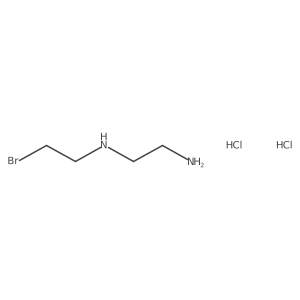 N1-(2-Bromoethyl)ethane-1,2-diamine dihydrochloride Structure