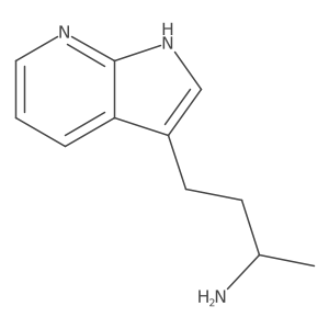 4-(1H-pyrrolo[2,3-b]pyridin-3-yl)butan-2-amine Structure