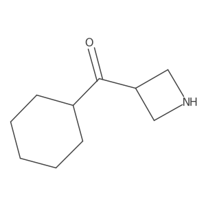 3-Cyclohexanecarbonylazetidine结构式