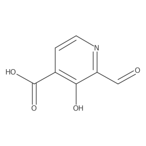 2-Formyl-3-hydroxyisonicotinic acid结构式
