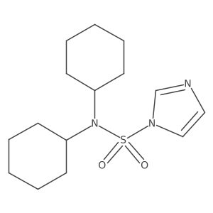 1-(Dicyclohexylsulfamoyl)imidazole Structure