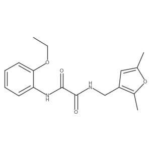 N1-((2,5-dimethylfuran-3-yl)methyl)-N2-(2-ethoxyphenyl)oxalamide Structure