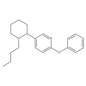 5-(1-Butylpiperidin-2-yl)-2-phenoxypyridine Structure