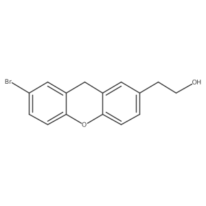 7-Bromo-9h-xanthene-2-ethanol Structure
