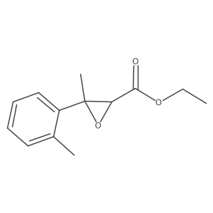 Ethyl 3-methyl-3-(2-methylphenyl)oxirane-2-carboxylate结构式